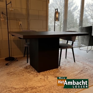 4-Kant eiken eettafel