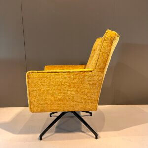Achill draaifauteuil stof Fashion mustard