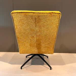 Achill draaifauteuil stof Fashion mustard