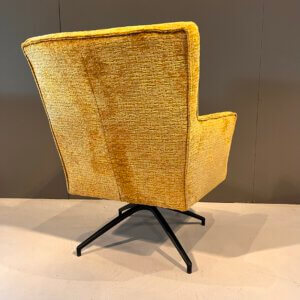 Achill draaifauteuil stof Fashion mustard