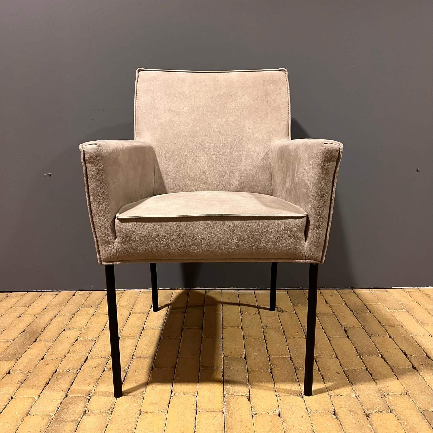 Apeldoorn eetkamerstoel Montana taupe