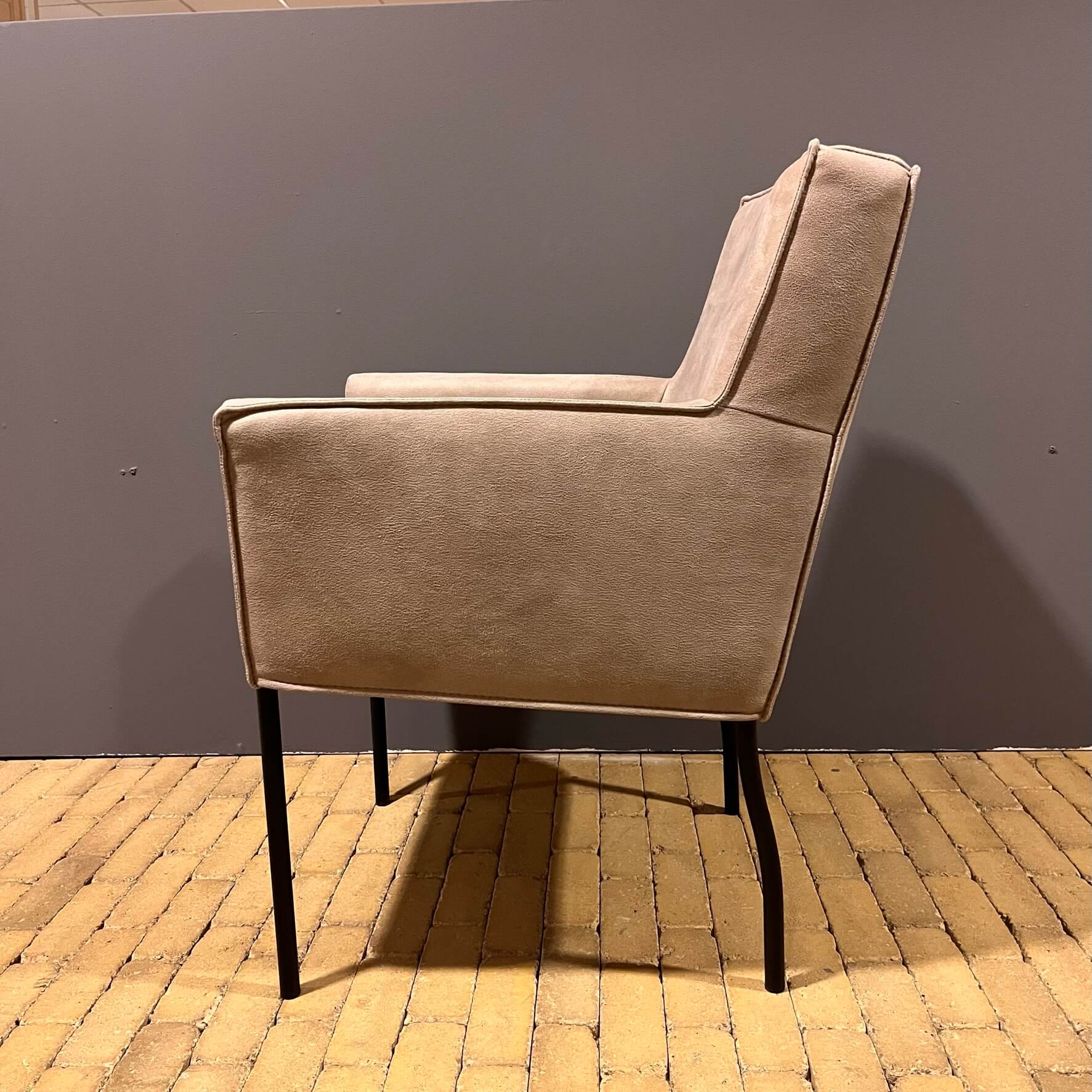 Apeldoorn eetkamerstoel Montana taupe