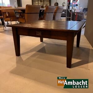 Chamonix eiken salontafel 4 lades