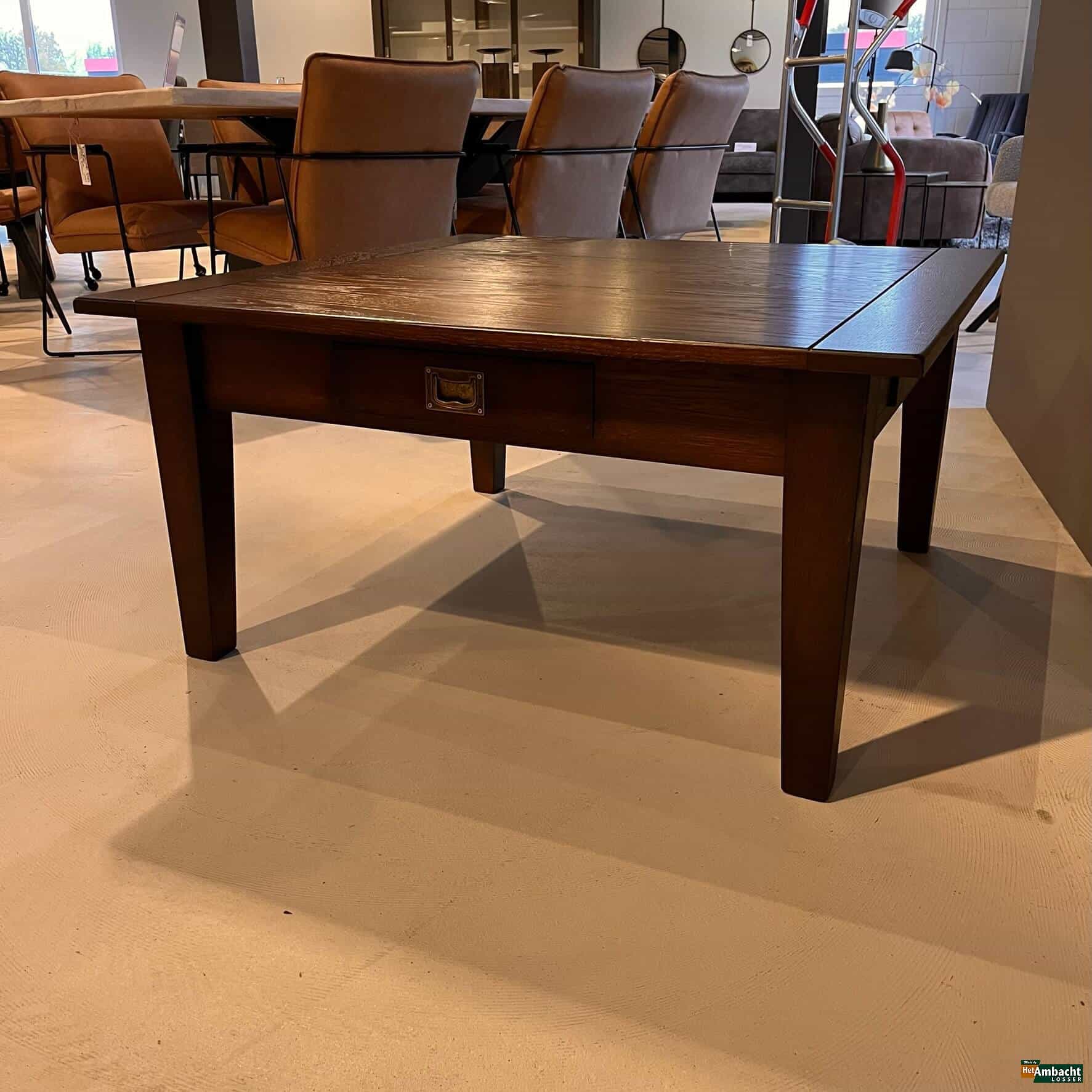 Chamonix eiken salontafel 4 lades