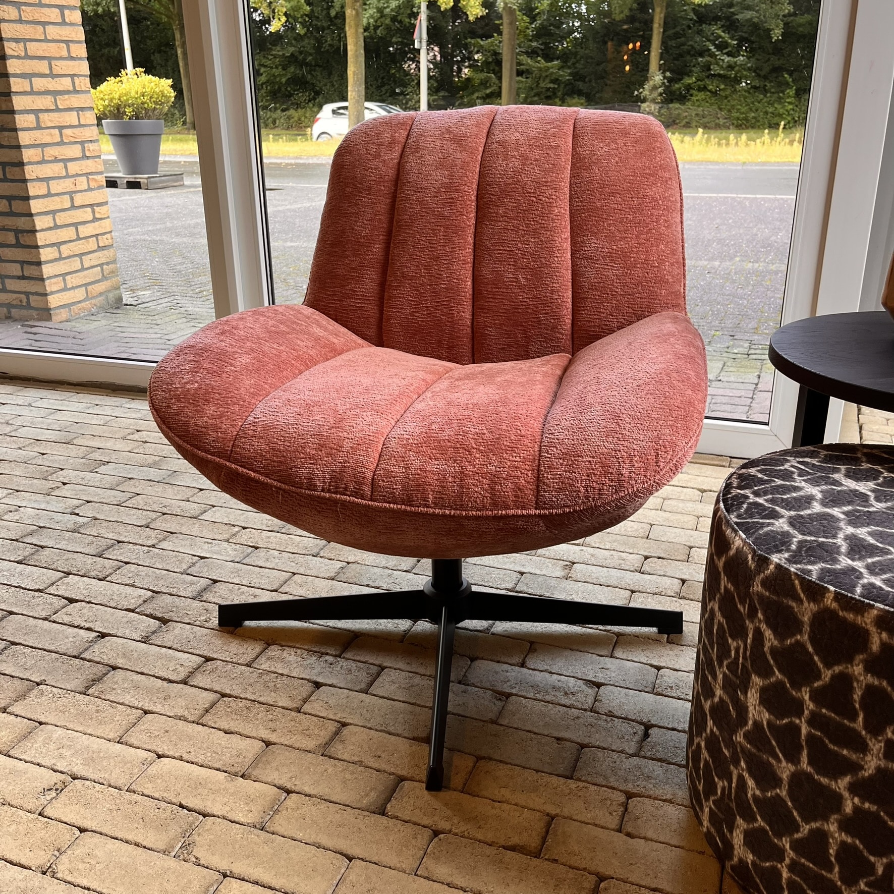 Derby fauteuil Old Pink By-Boo