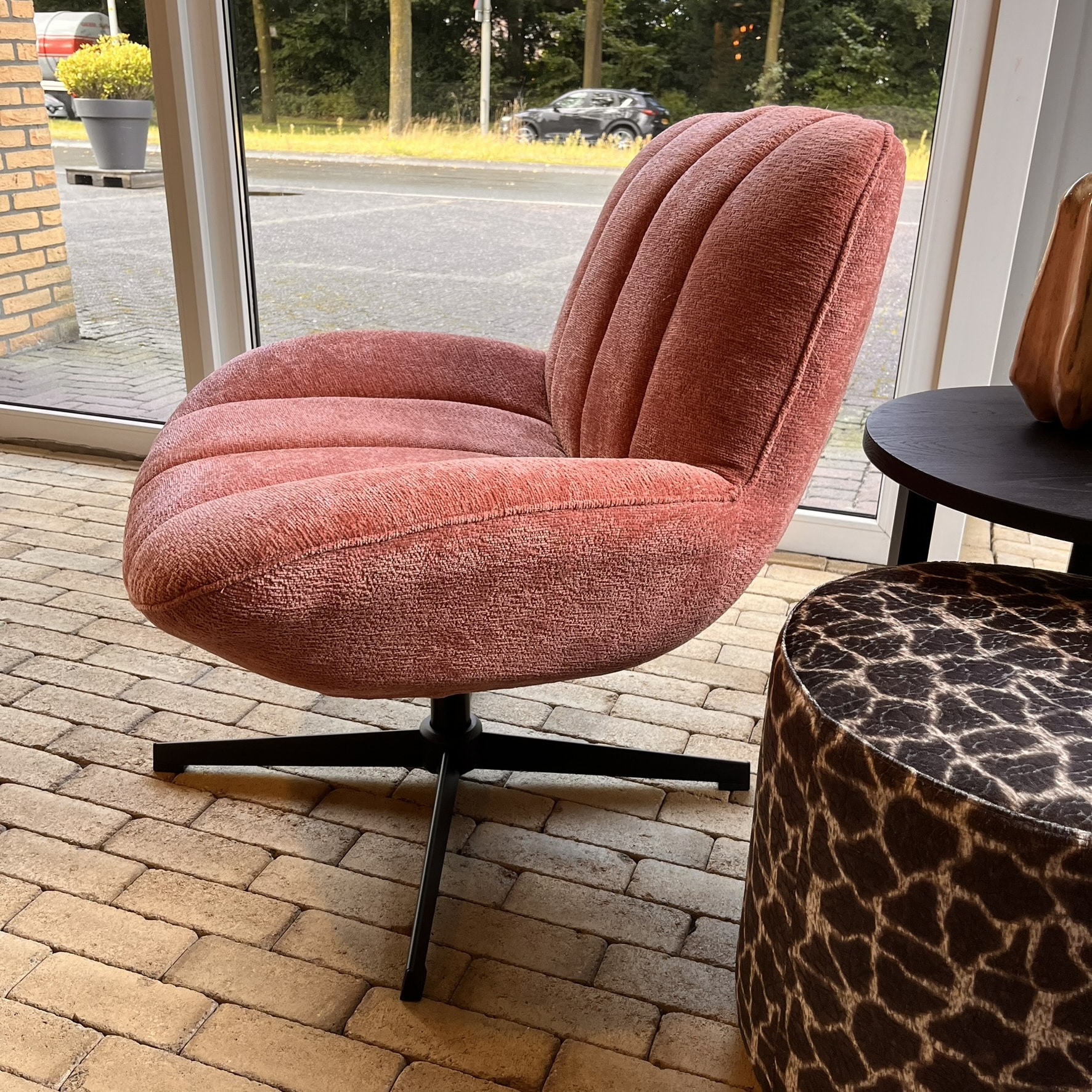 Derby fauteuil Old Pink By-Boo