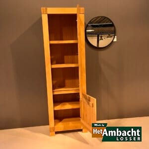 Energy eiken vitrinekast 2-deurs