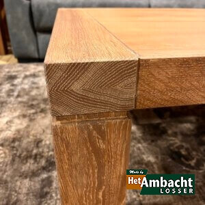 Frejus hoektafel eiken