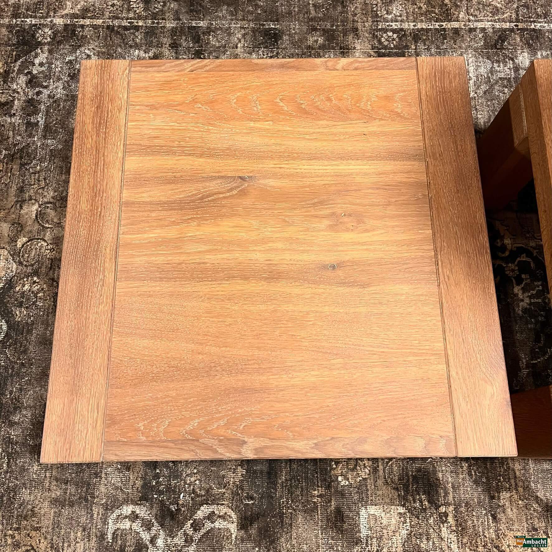 Frejus hoektafel eiken