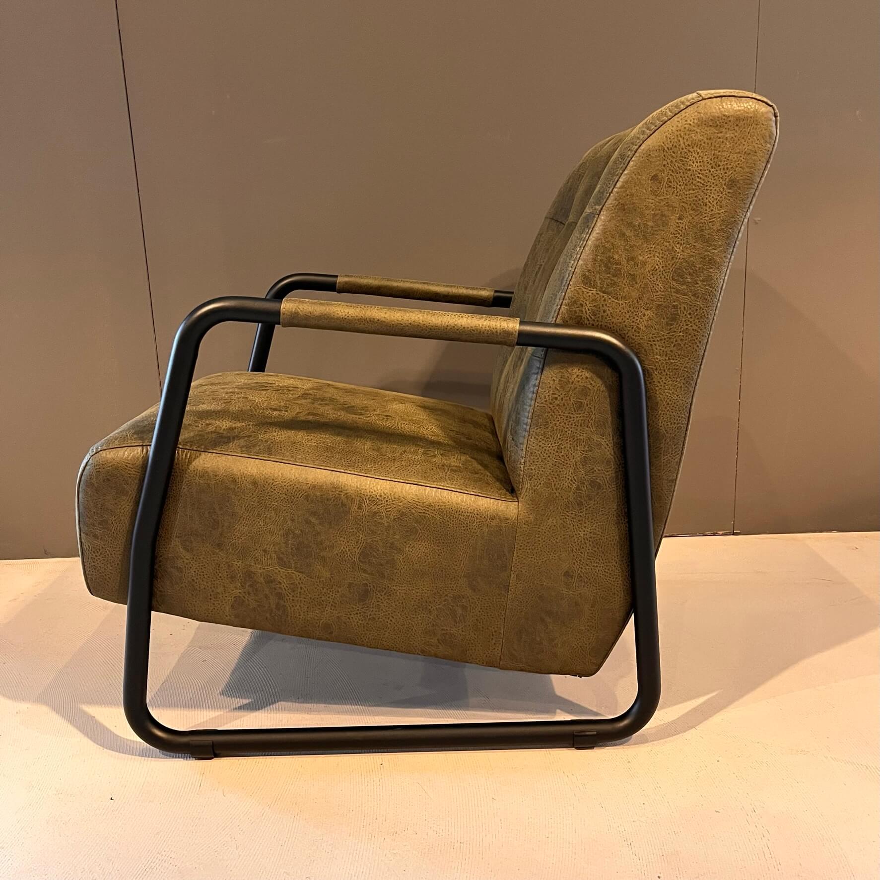 Ukari fauteuil stof Cherokee groen