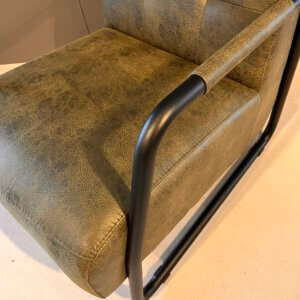 Ukari fauteuil stof Cherokee groen