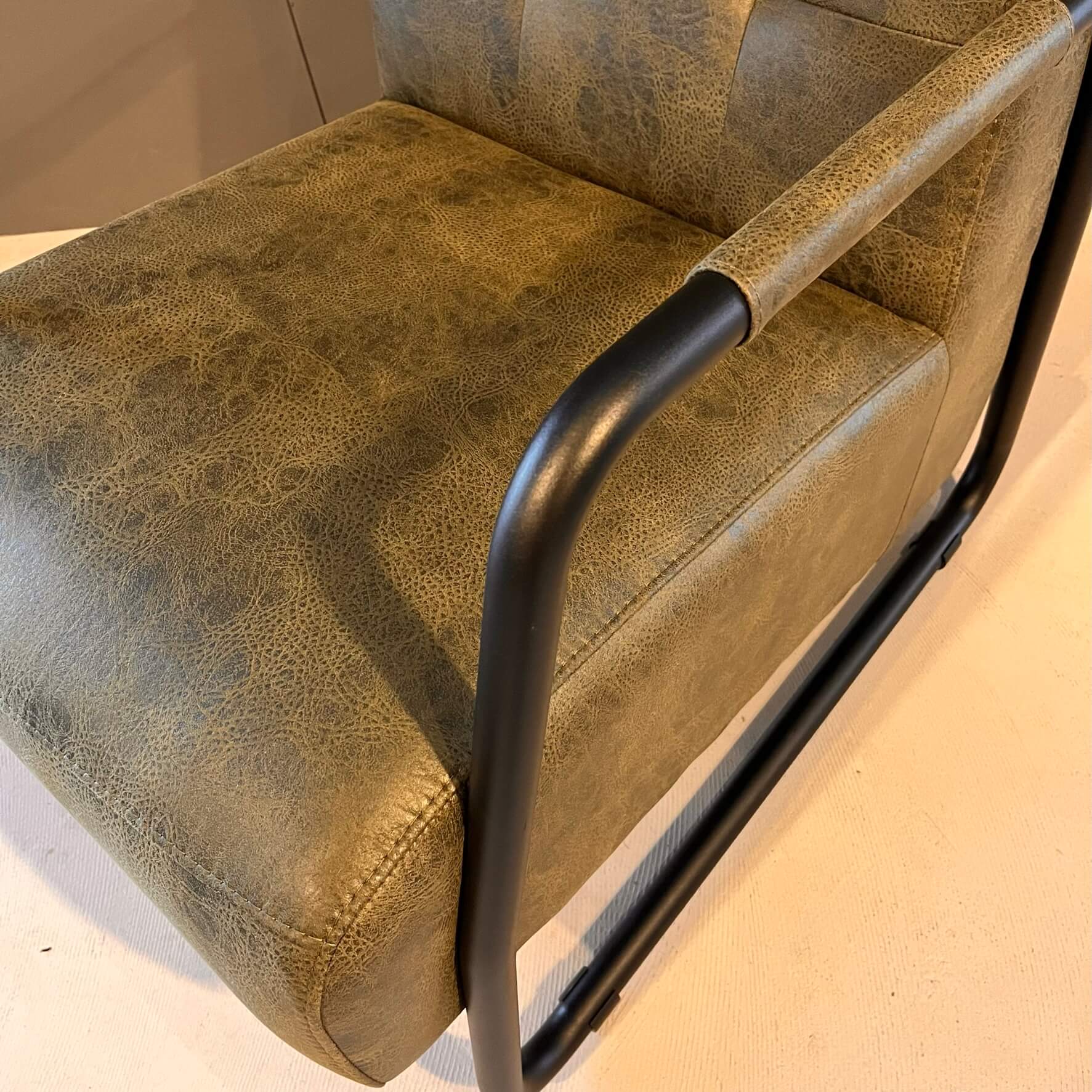 Ukari fauteuil stof Cherokee groen