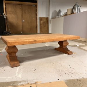 Kasteel salontafel eiken