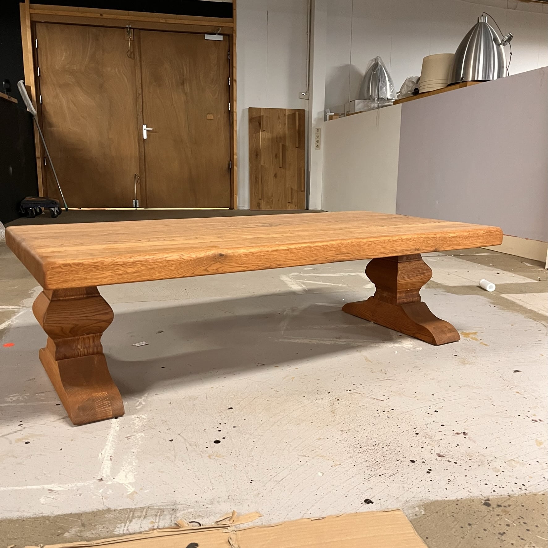 Kasteel salontafel eiken