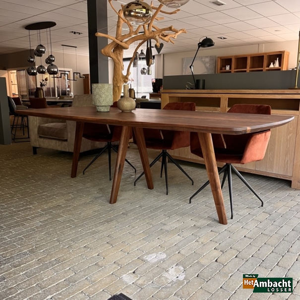 Kopenhagen Nussbaum Esstisch Schwedisch Oval