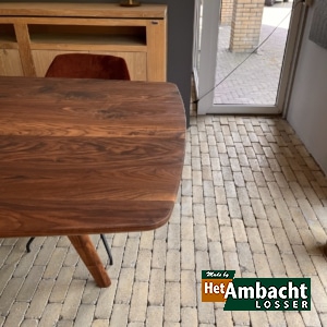 Kopenhagen noten eettafel Zweeds ovaal