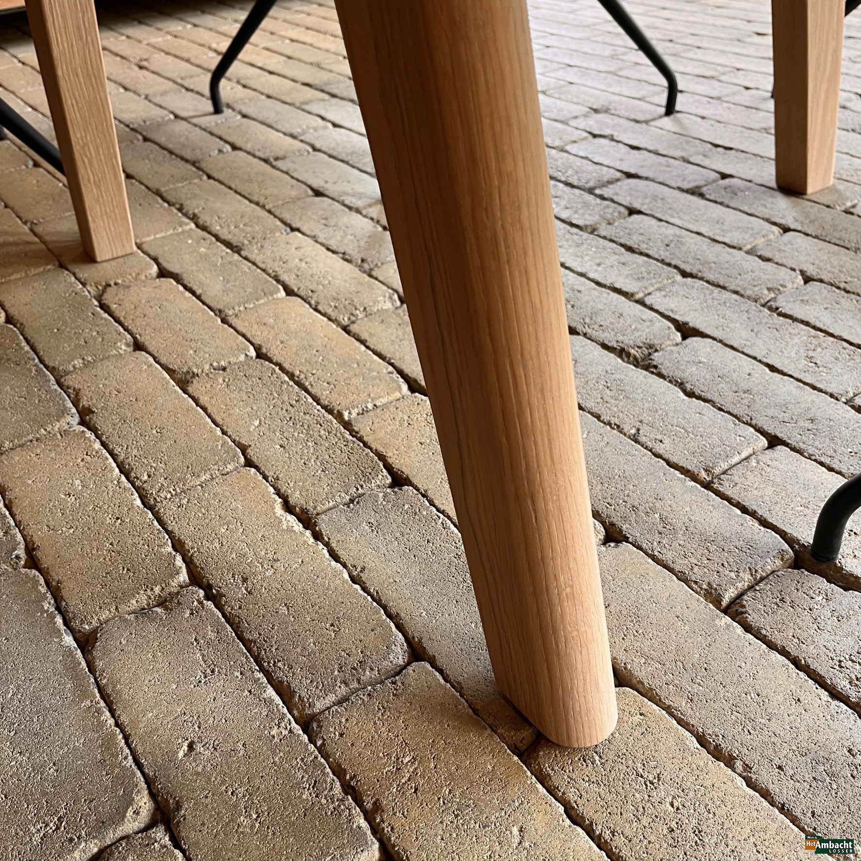 Kopenhagen ronde eiken eettafel