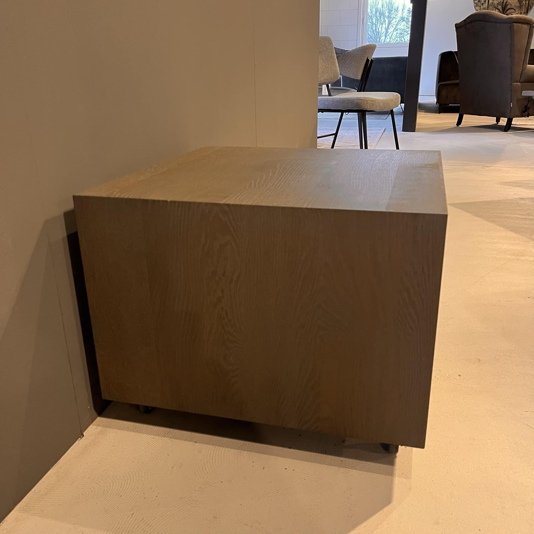 Kubus eiken salontafel 60cm OPRUIMING