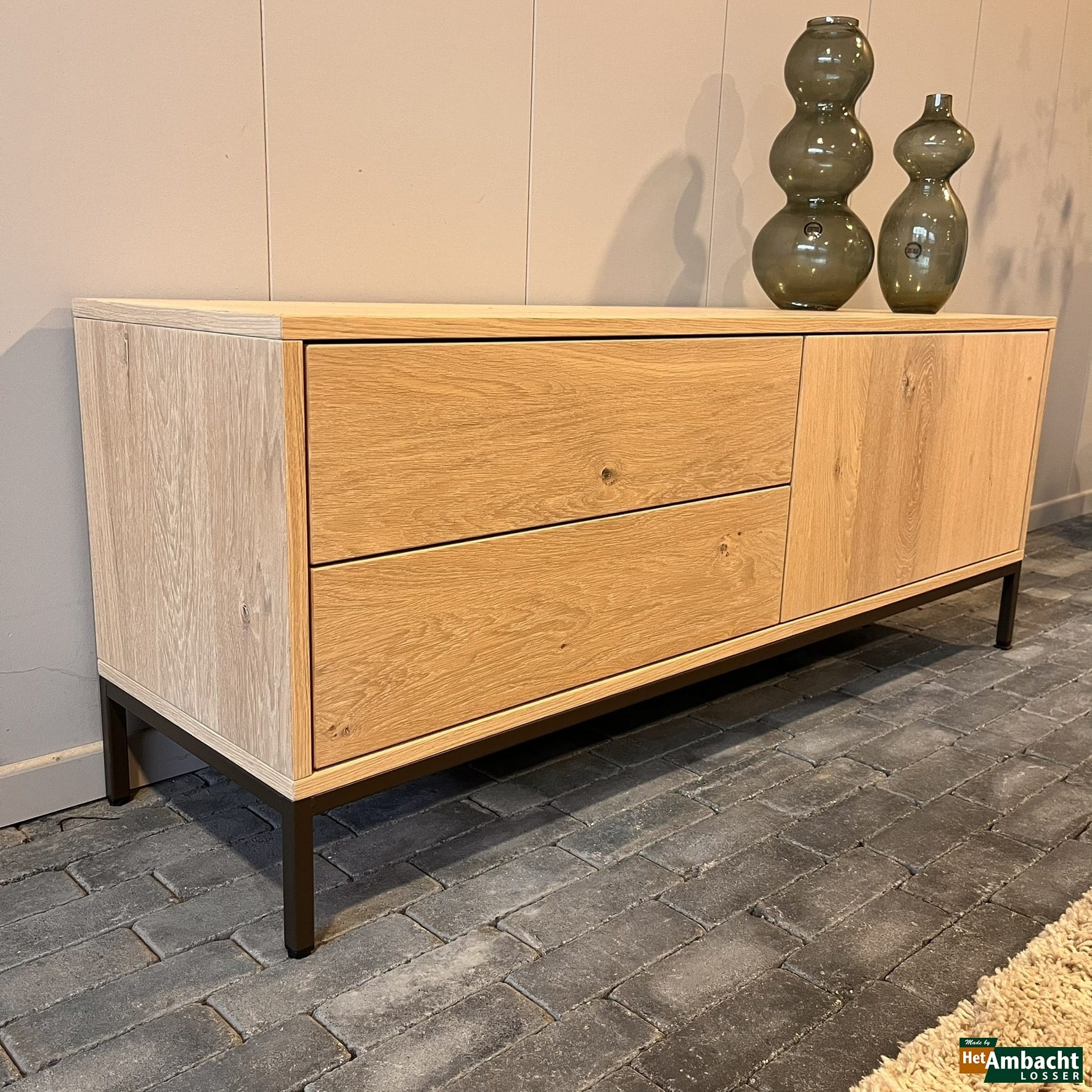 Lyon vlak-MetalWood TV dressoir (3)