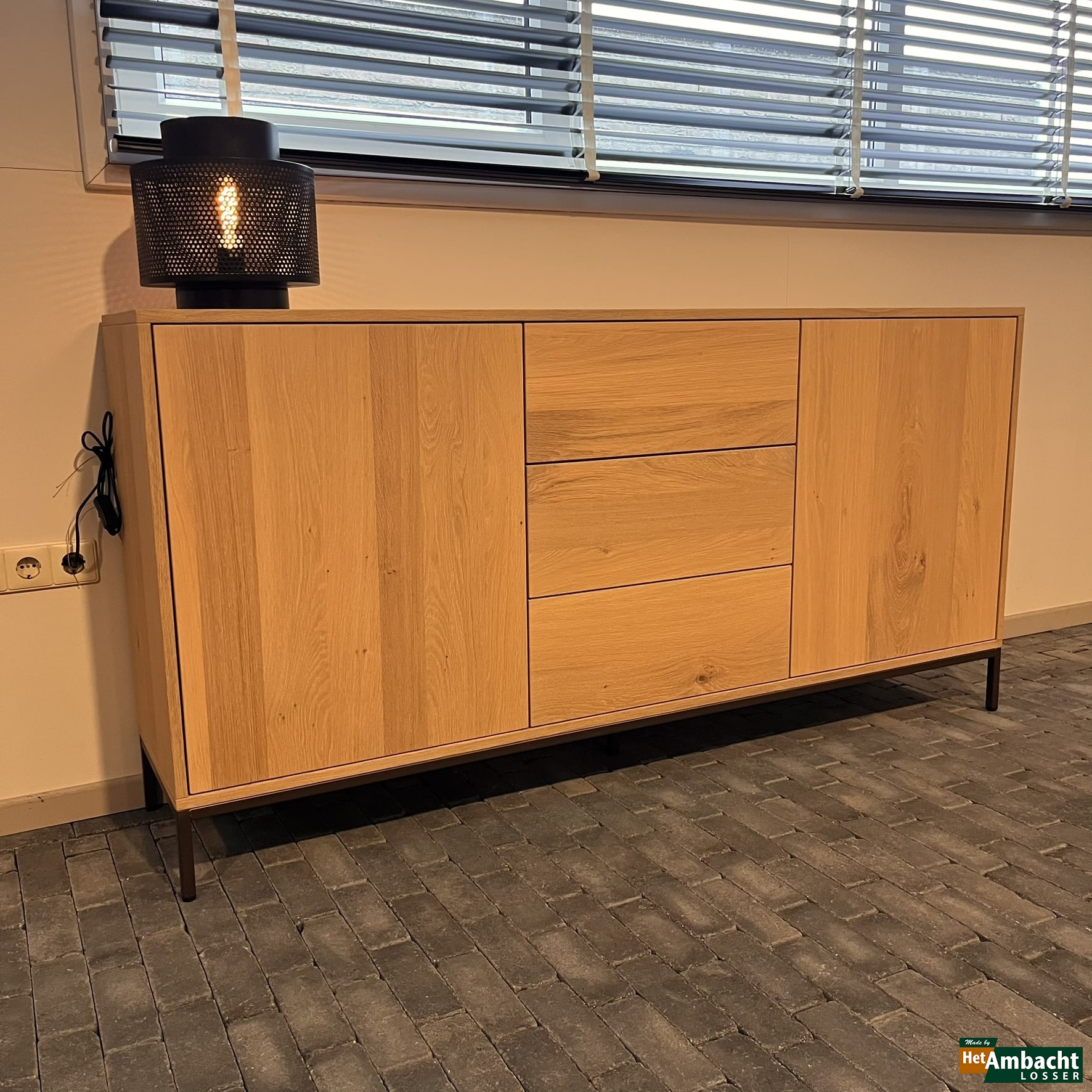 Lyon vlak-MetalWood dressoir (2)