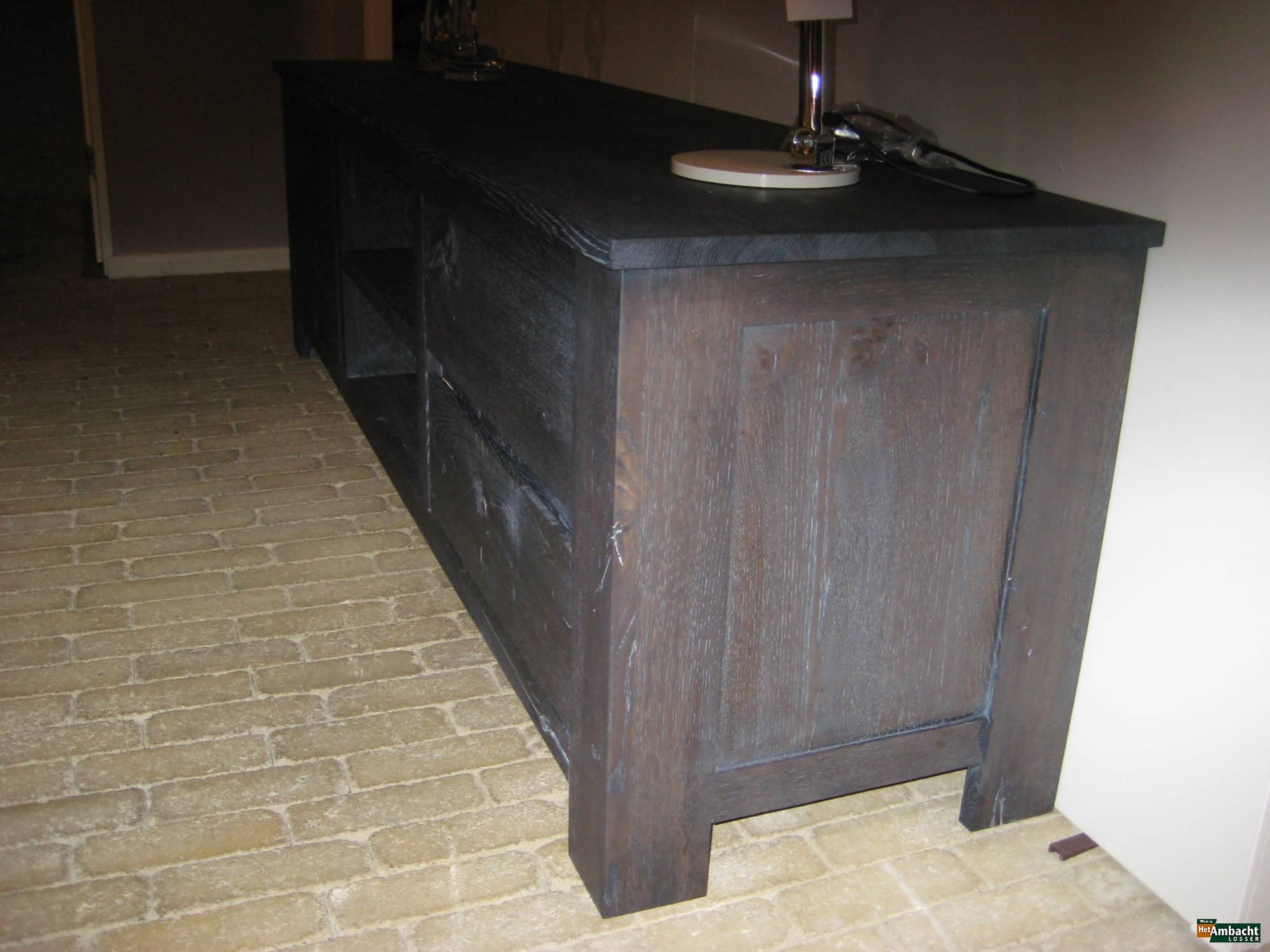 Massief TV dressoir eiken rustiek