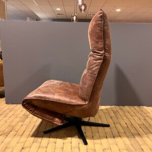 Macumba fauteuil leer Africa tabac