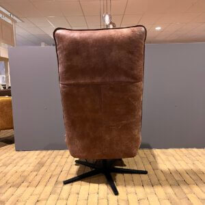 Macumba fauteuil leer Africa tabac