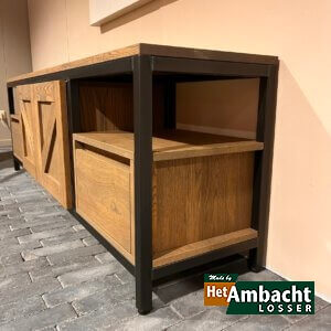MetalWood TV dressoir eiken