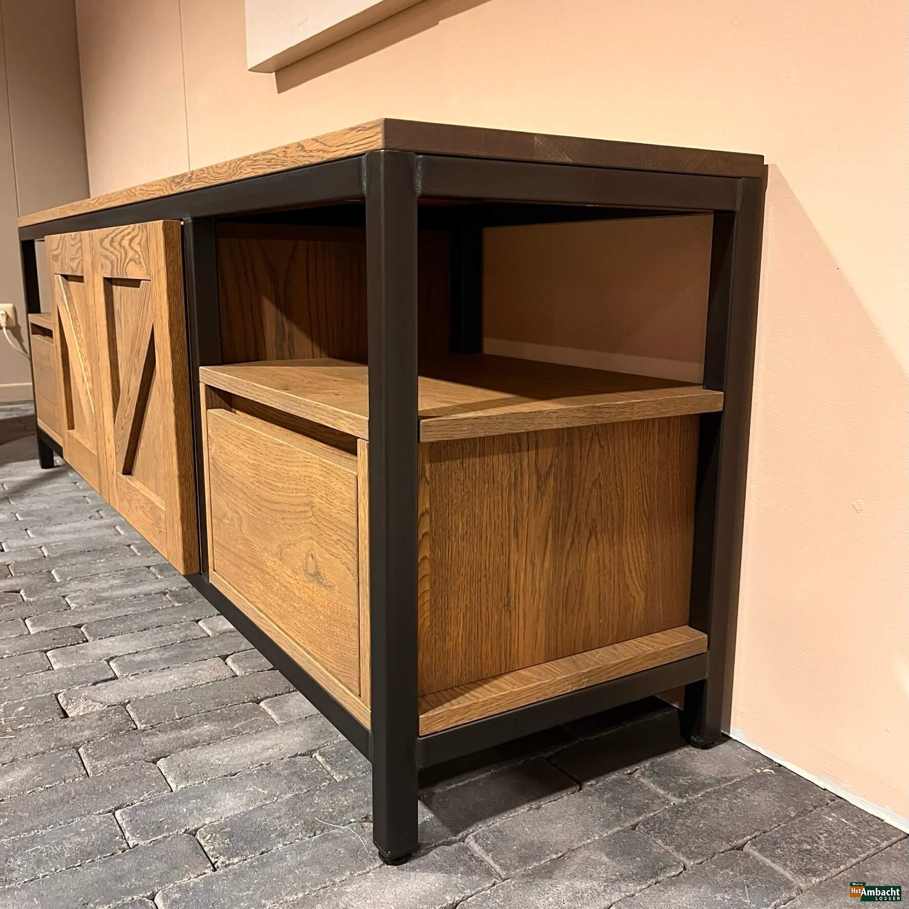 MetalWood TV dressoir eiken