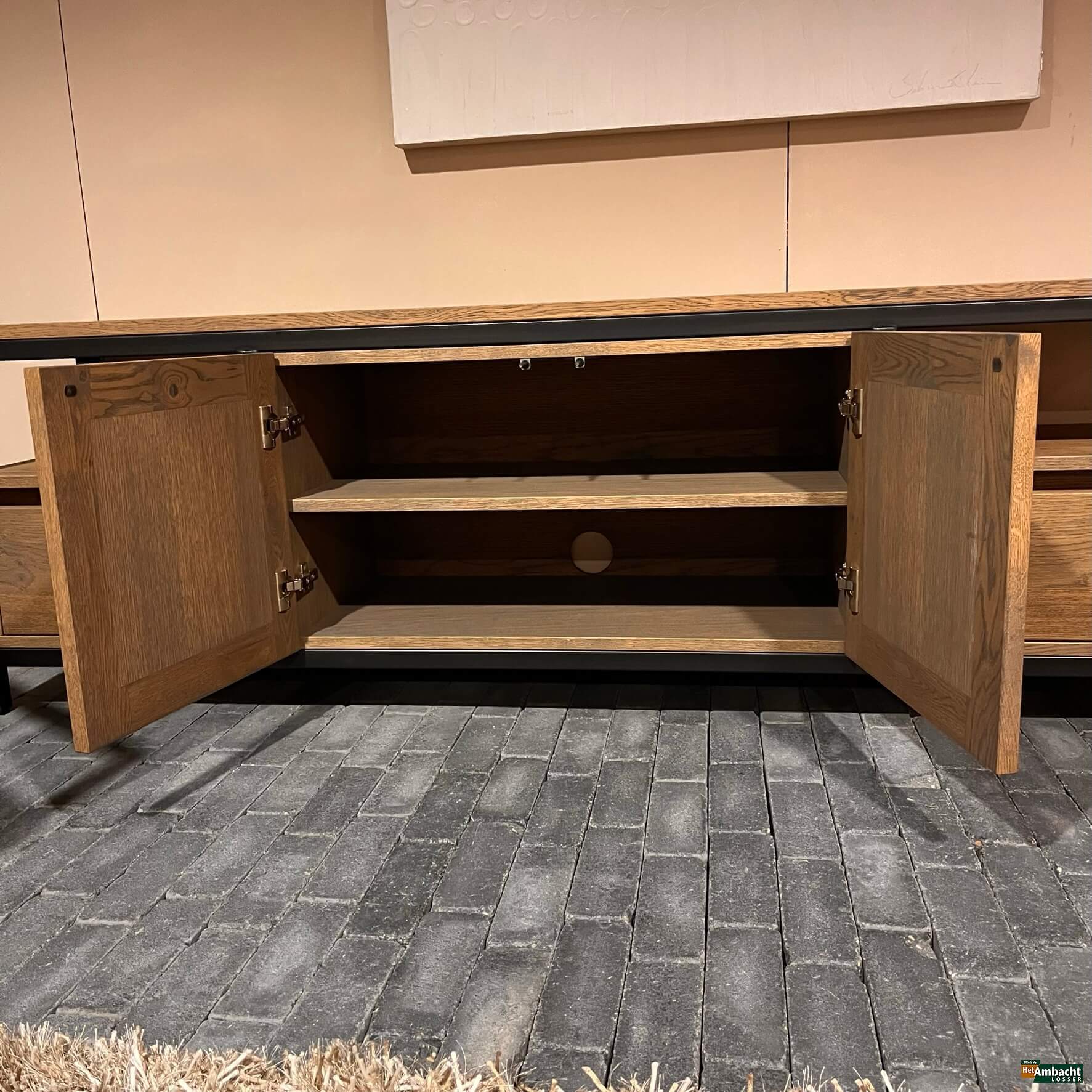 MetalWood TV dressoir eiken