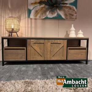 MetalWood TV dressoir eiken