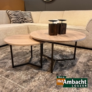 MetalWood eiken Frame 2cm Kleur Anodic Brown