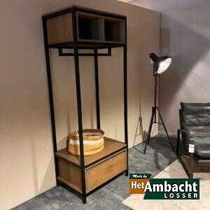MetalWood garderobe eiken