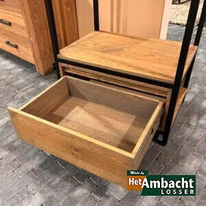 MetalWood garderobe eiken