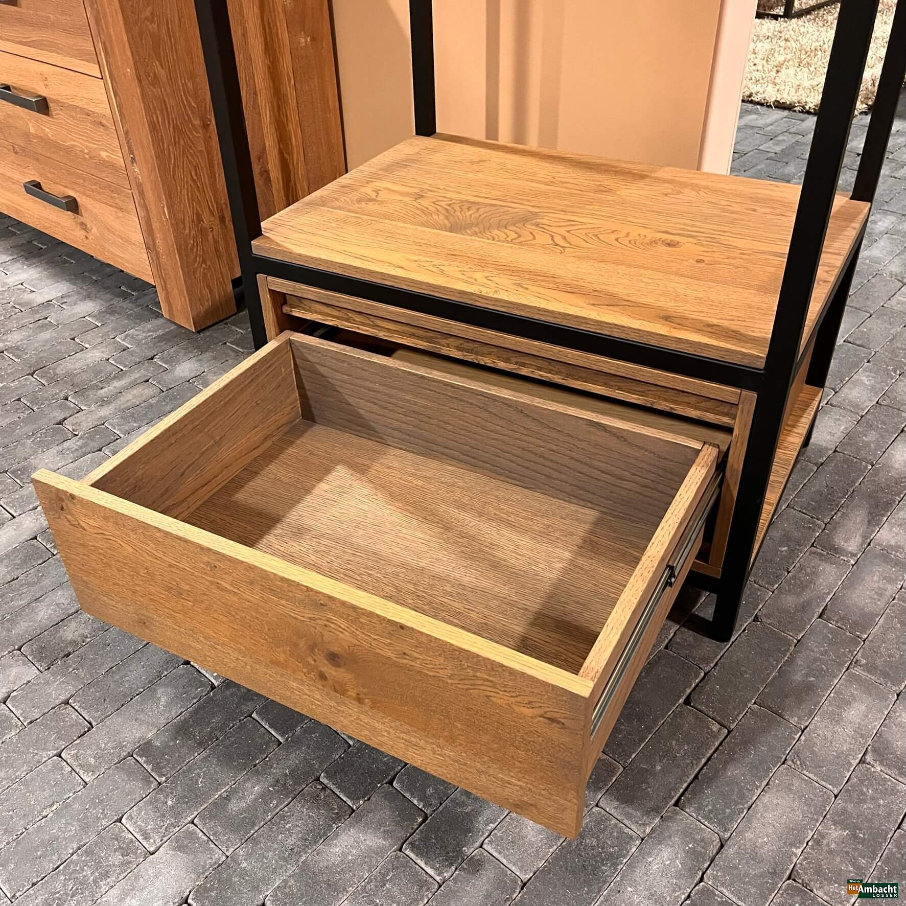 MetalWood garderobe eiken