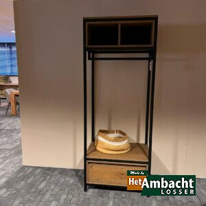 MetalWood garderobe eiken