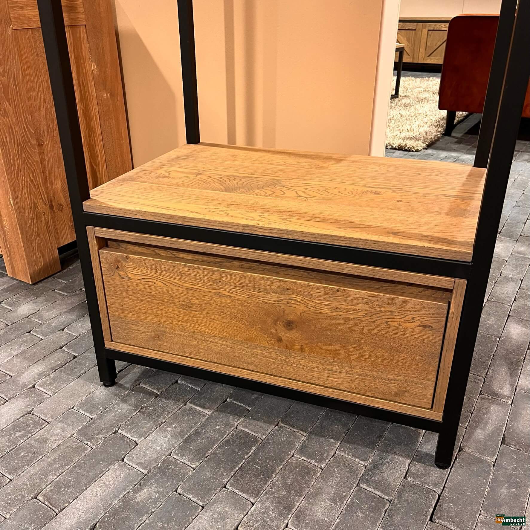 MetalWood garderobe eiken