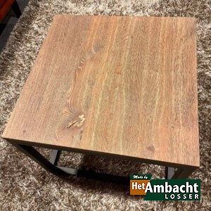 MetalWood hoektafel