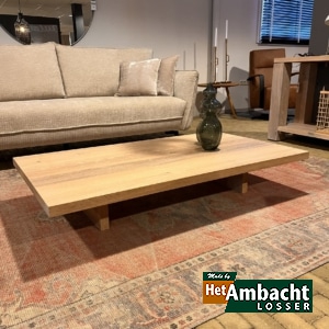 Modern salontafel eiken