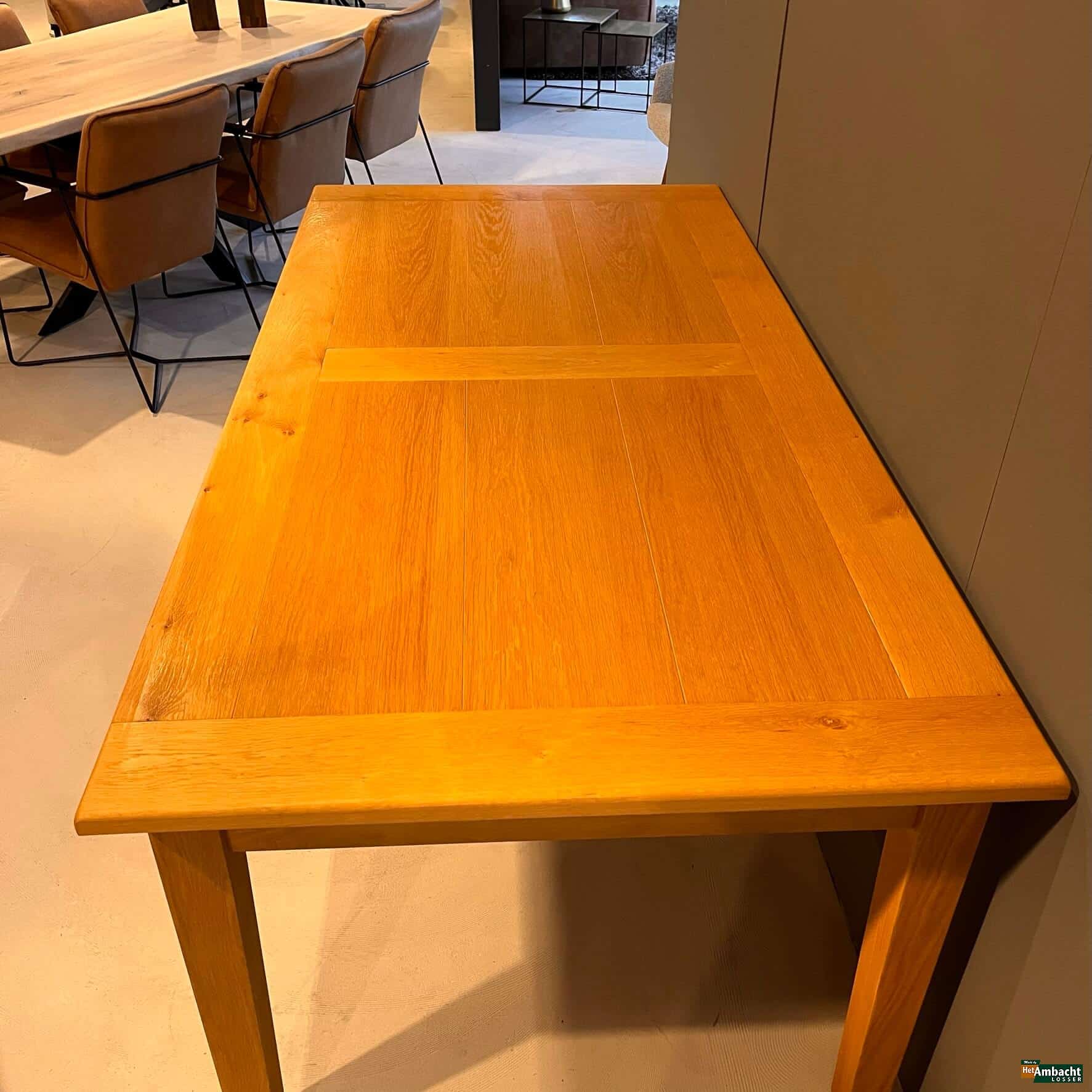 OPRUIMING Dijon eiken eettafel met 2 lades