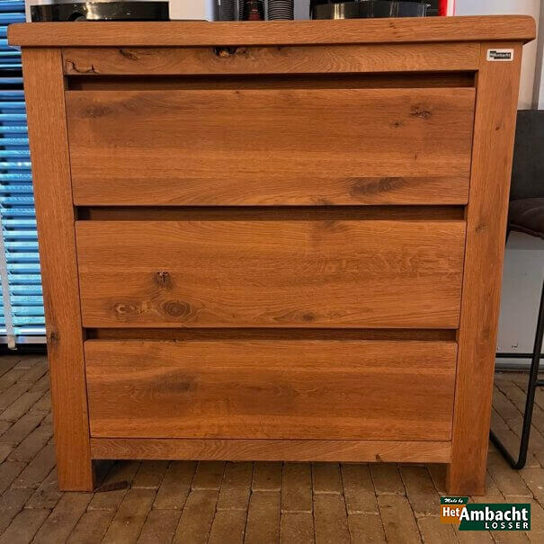 Robuust Schubladenschrank Eiche