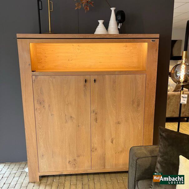 Strak Barschrank eiche