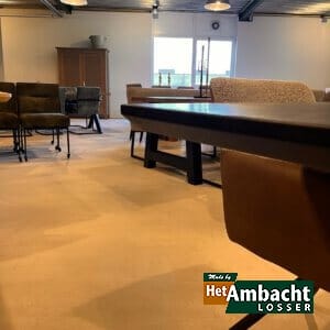 Vierkant eiken eettafel – Poot no.924
