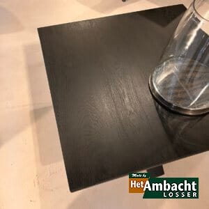 Vierkant eiken eettafel – Poot no.944